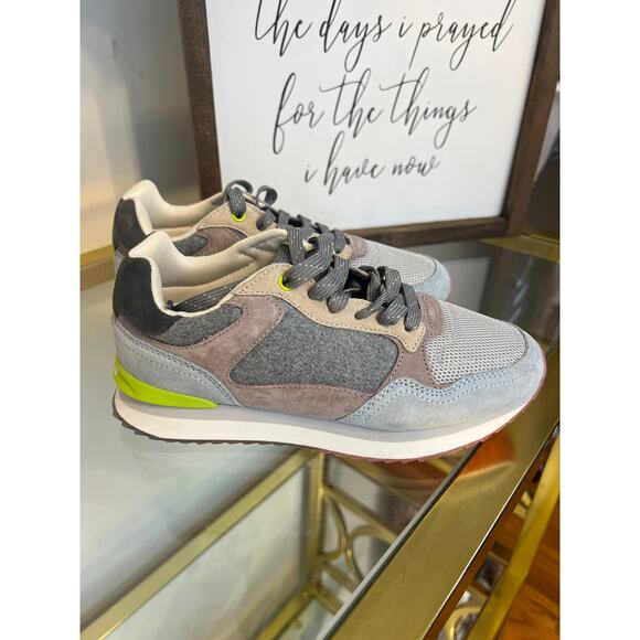 NEW Hoff Antwerp Sneakers Shoes Suede Leather Colorblock Size: 6 - Picture 6 of 11